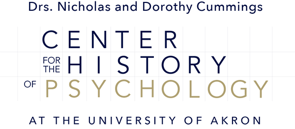 Cummings Center for the History of Psychology logo