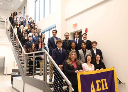 Delta Sigma Pi Theta Kappa Chapter Earns National Recognition for Outstanding Alumni Relations