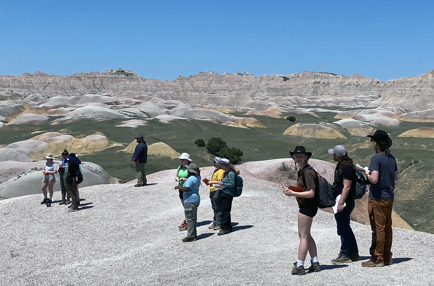 Badlands to Bighorns: Geology students put learning into practice