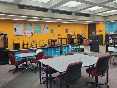 The MakerStudio in Bierce Library
