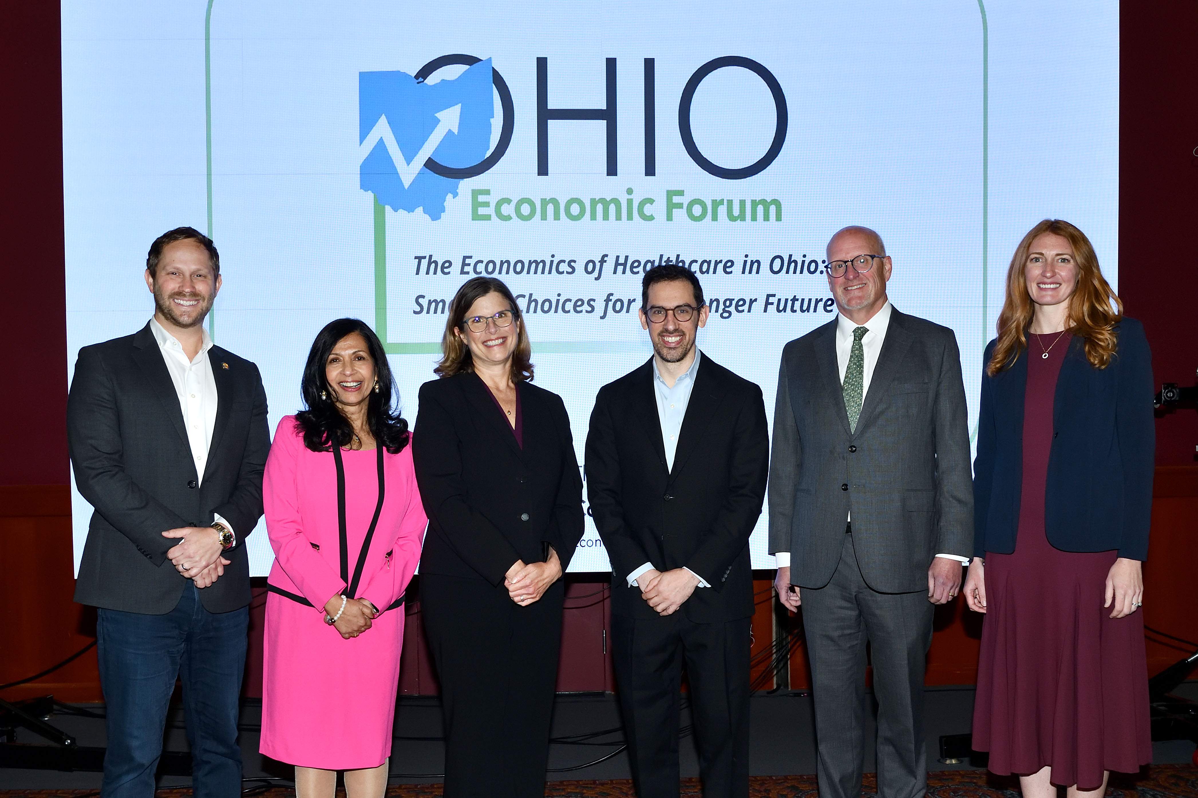 Ohio Economic Forum event attendees and facilitators