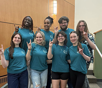 Undergradute Student Government students