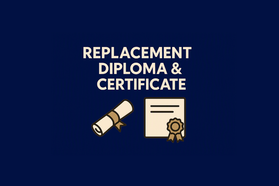 Duplicate Credential Graphic