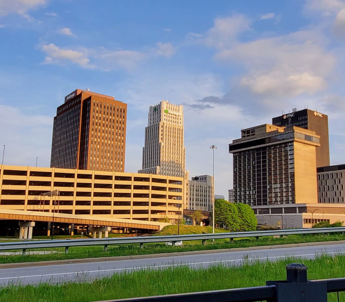 City of Akron skyline