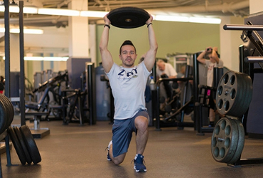 student doing exercise