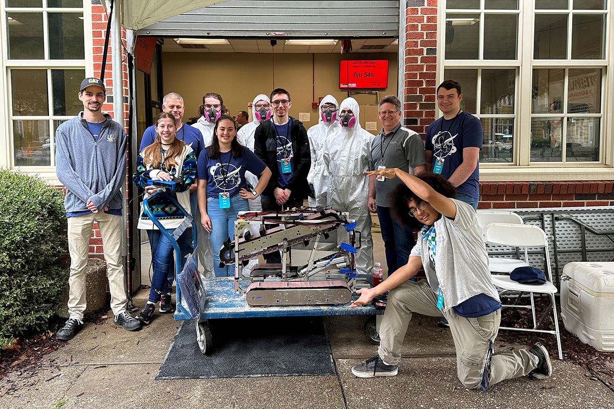 NASA Mining Robotics team