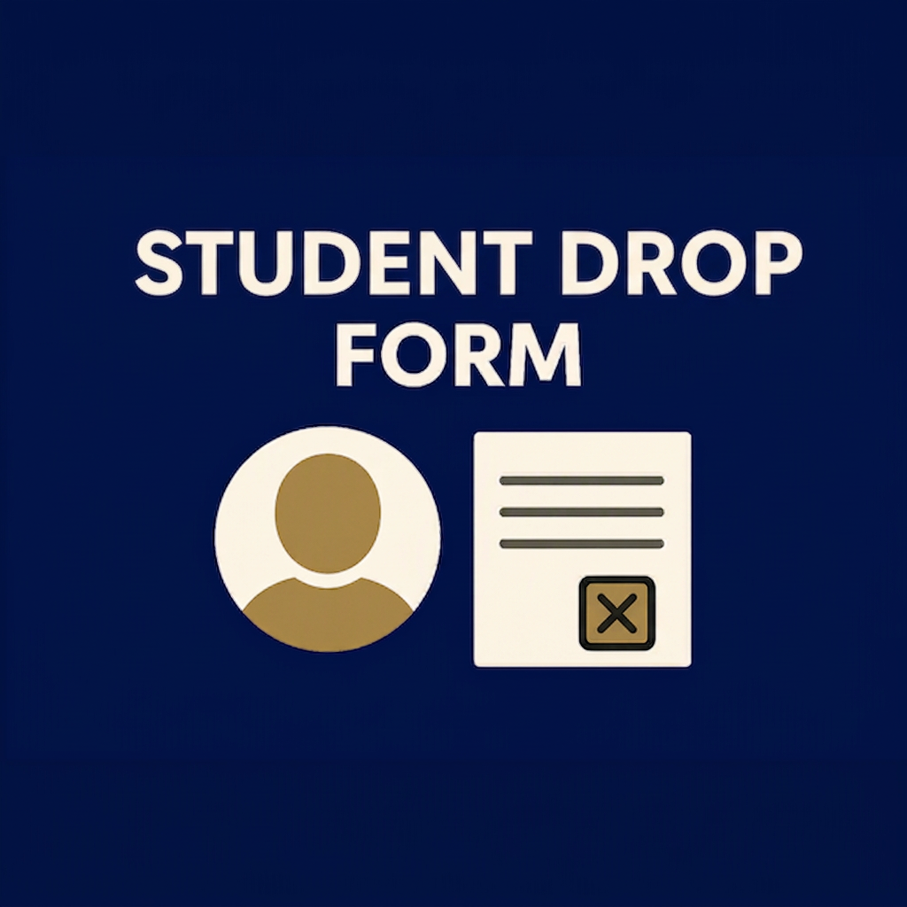 Student Drop Form