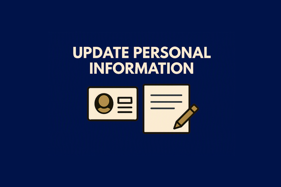 Update Personal Information