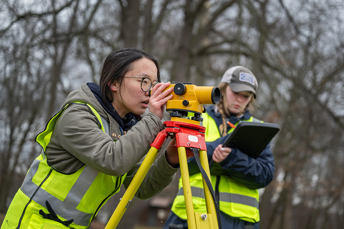 Surveying students