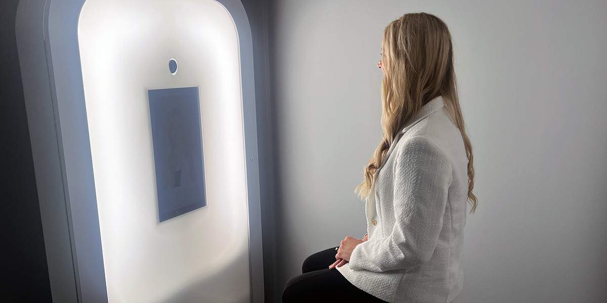 Professional Headshot with the Iris Air Photo Booth