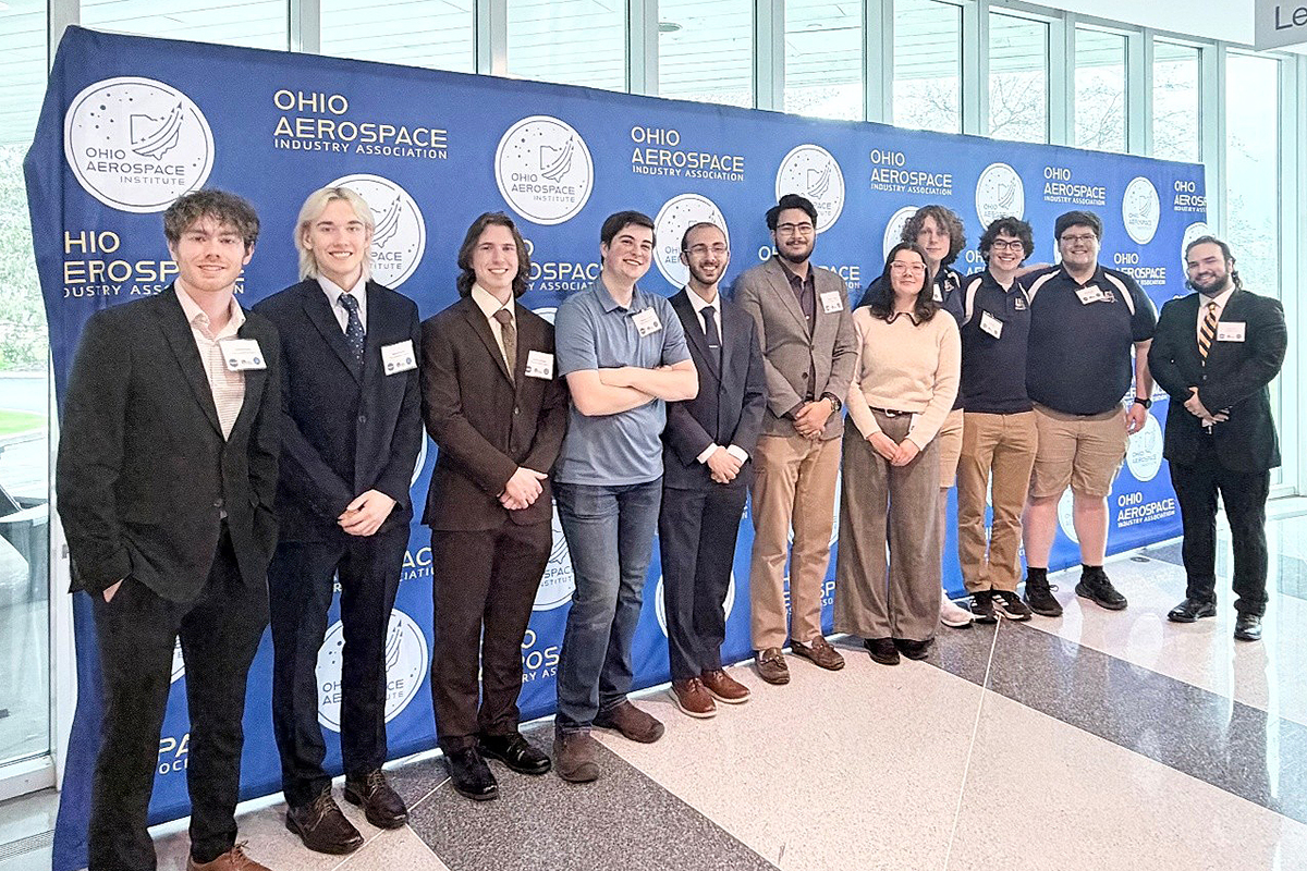 UA students present research at Ohio Space Grant Consortium symposium