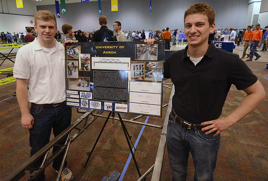 2014 Steel Bridge Competition at The University of Akron