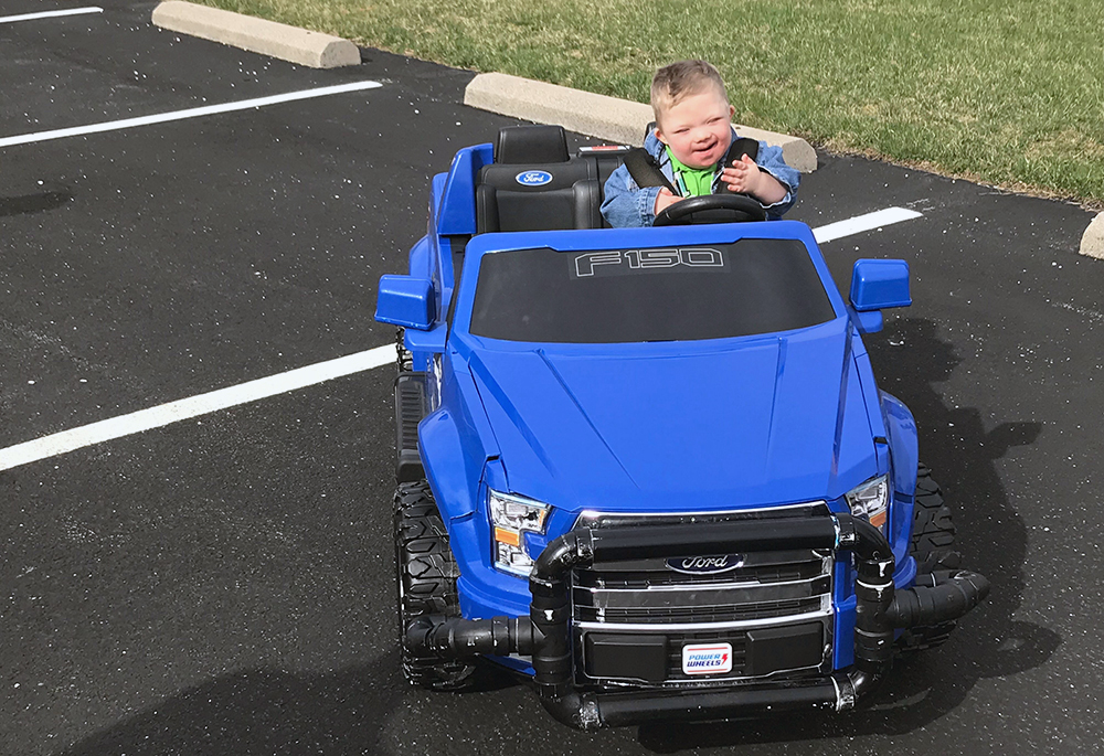 Nathan-Ramey-driving-car