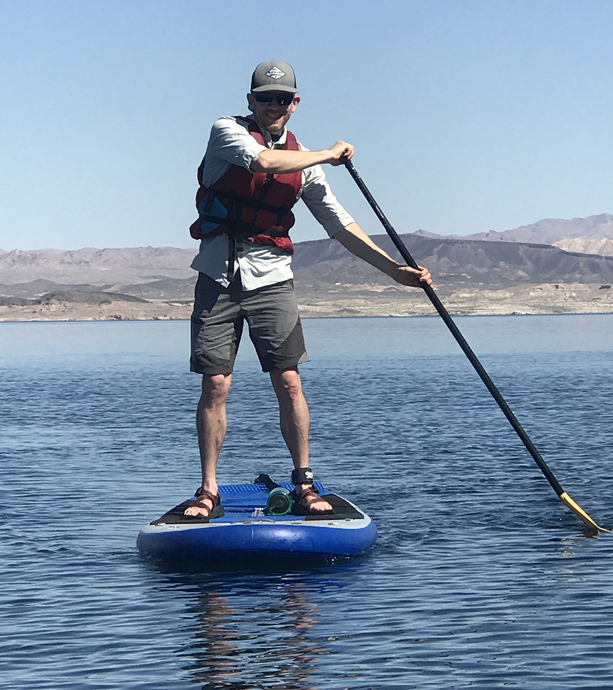 John MacDonald-paddle-boarding