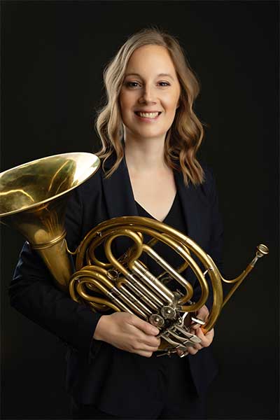 University of Akron School of Music Assistant Professor of Horn, Dr. Kiirsi Maunula Johnson