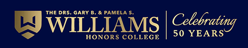 William's Honors College 50th Anniversary logo
